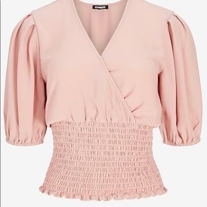 Express faux wrap top. NWOT!